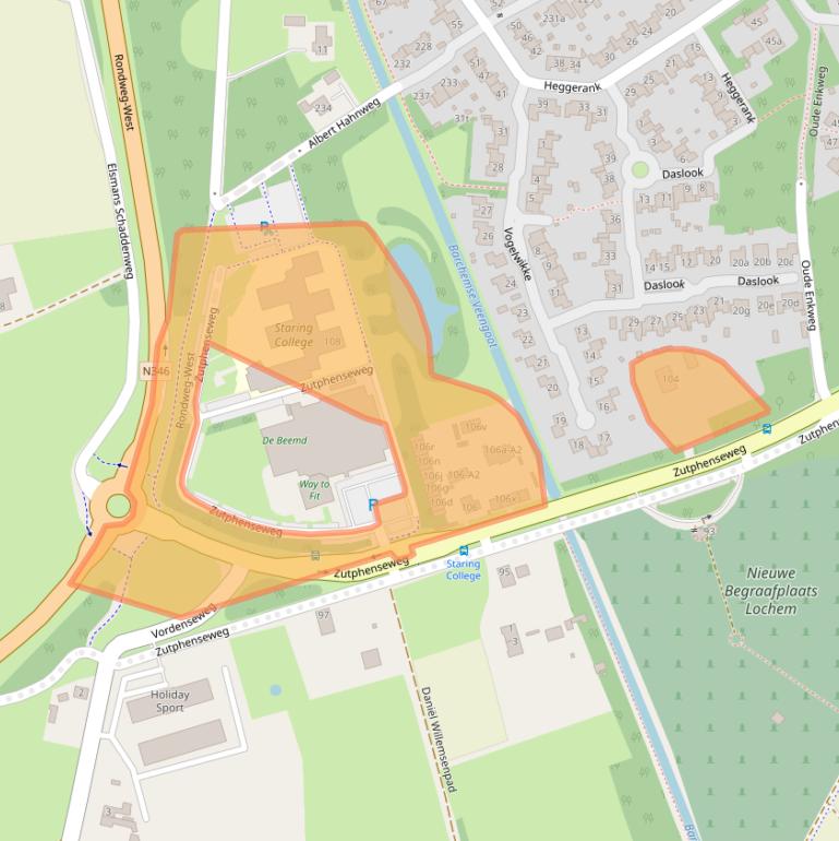 Kaart van postcodegebied 7241SE.