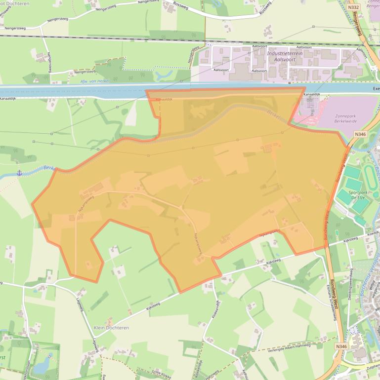 Kaart van postcodegebied 7241SX.