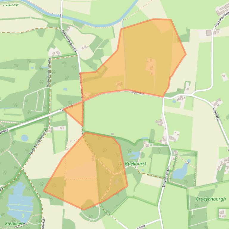 Kaart van postcodegebied 7241SZ.