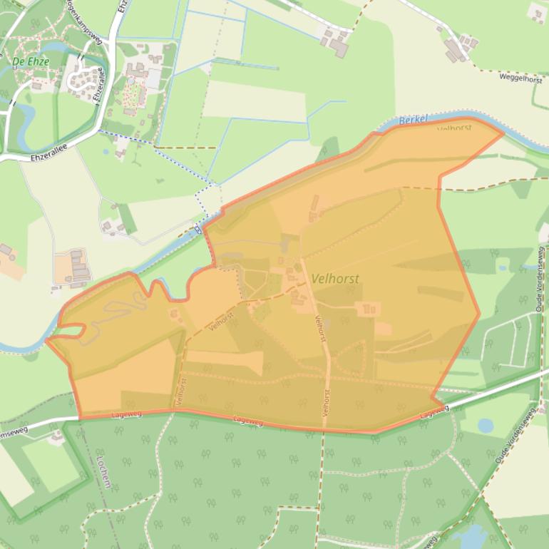 Kaart van postcodegebied 7241TB.