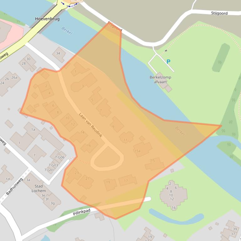 Kaart van postcodegebied 7241XB.