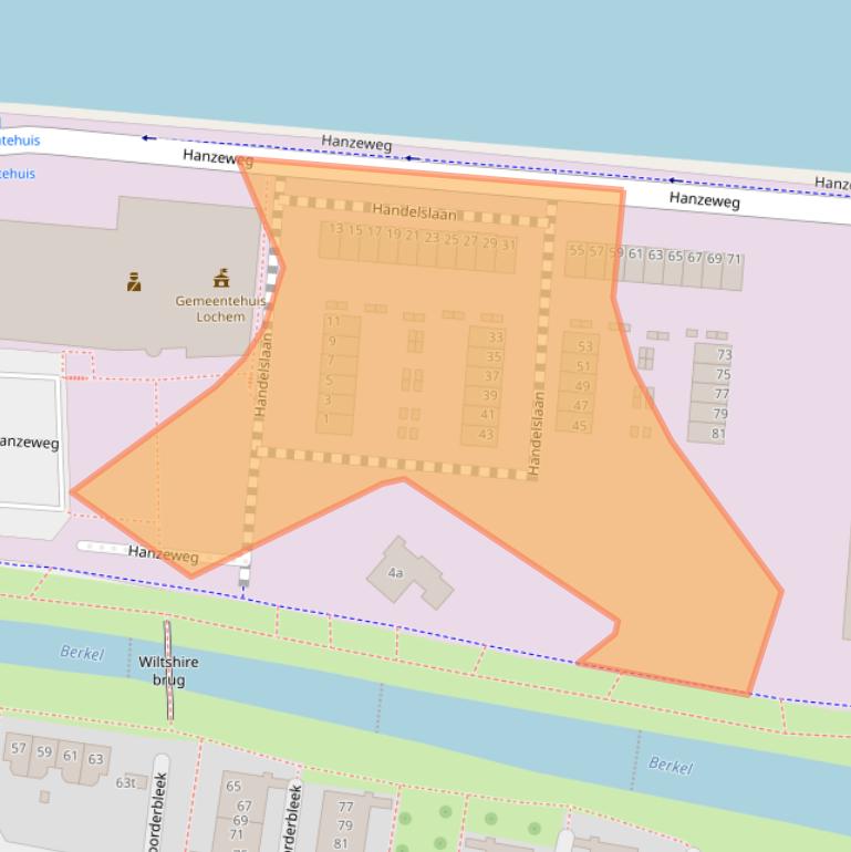 Kaart van postcodegebied 7241ZZ.