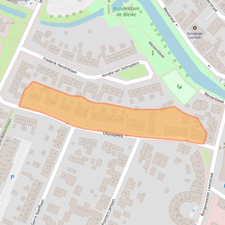 Kaart van postcodegebied 7242AG.