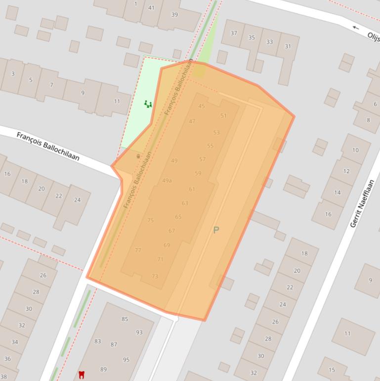 Kaart van postcodegebied 7242AM.