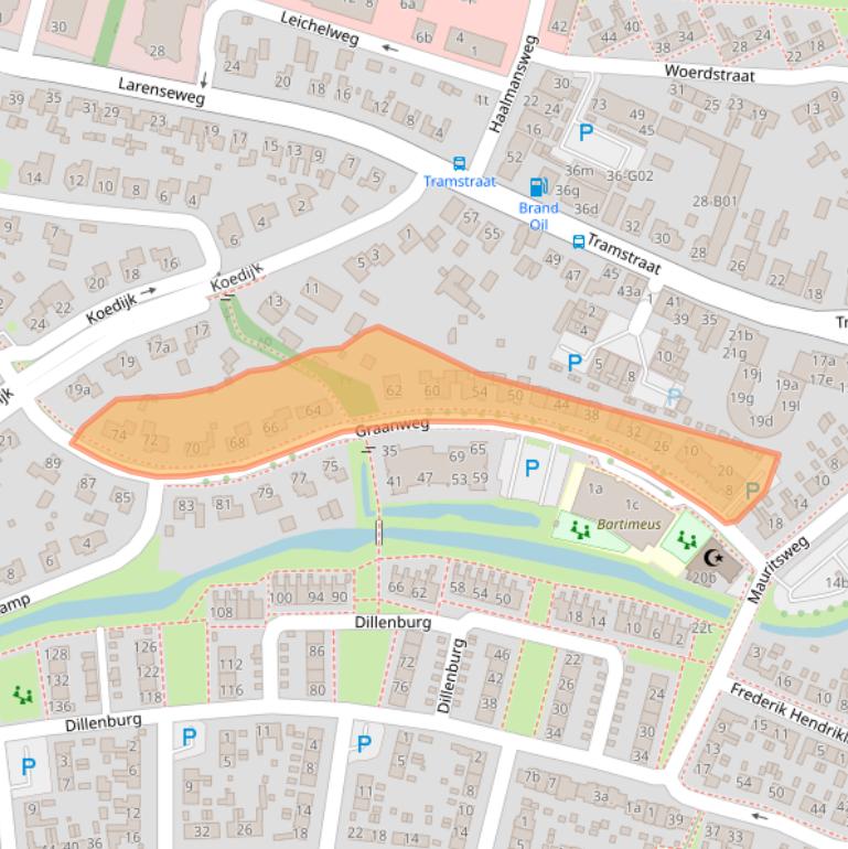 Kaart van postcodegebied 7242AV.