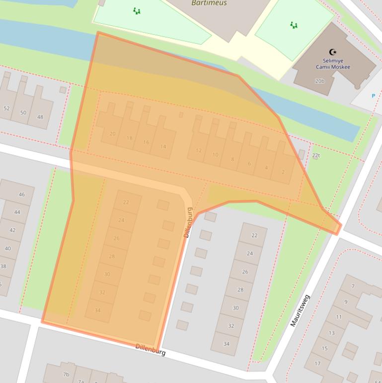 Kaart van postcodegebied 7242BB.