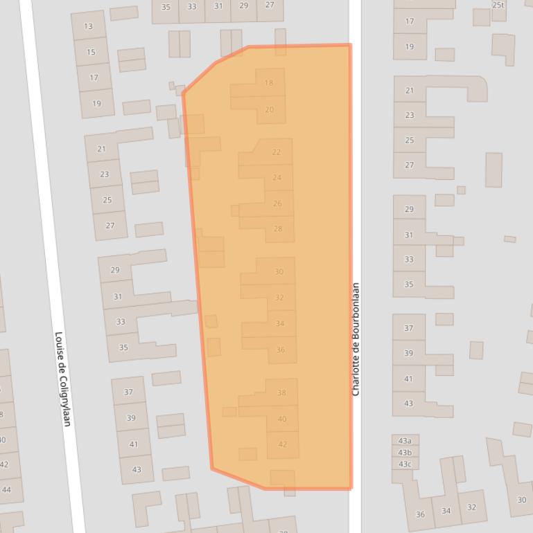 Kaart van postcodegebied 7242BR.
