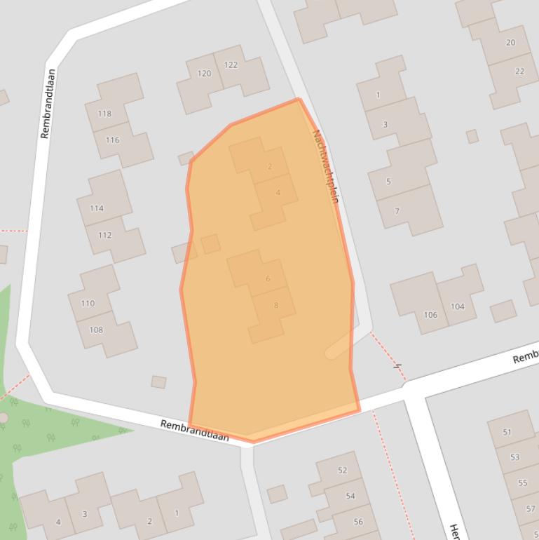 Kaart van postcodegebied 7242CS.