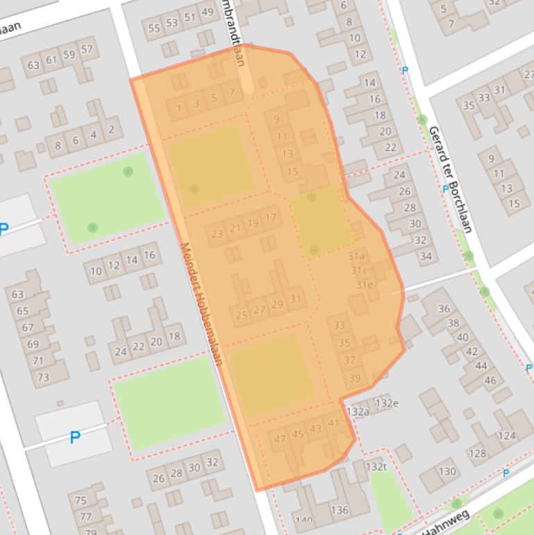 Kaart van postcodegebied 7242DG.