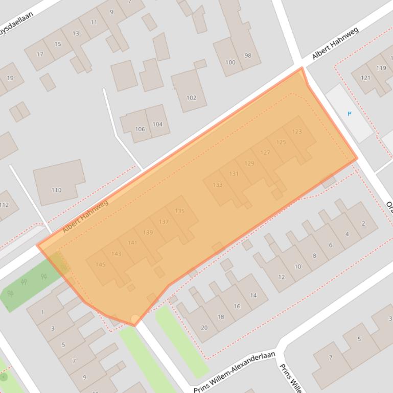 Kaart van postcodegebied 7242ED.