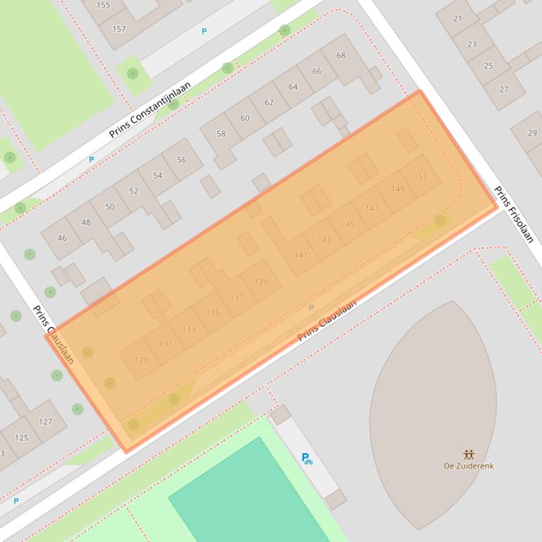 Kaart van postcodegebied 7242GR.