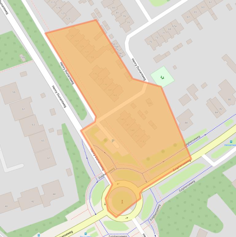 Kaart van postcodegebied 7242HH.