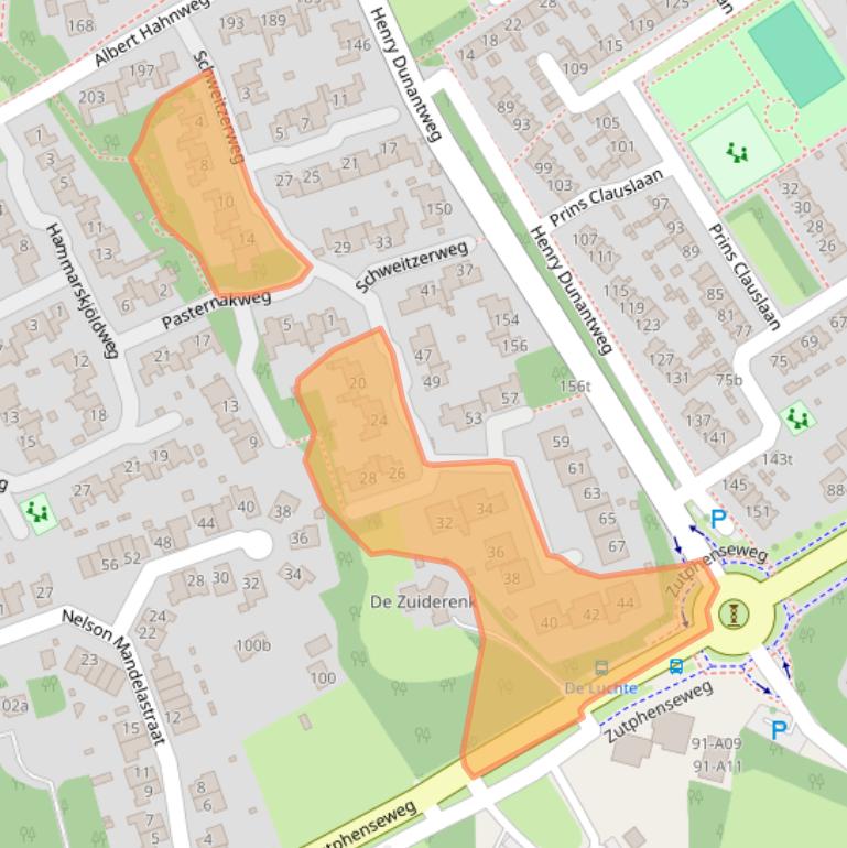 Kaart van postcodegebied 7242HR.