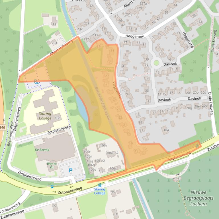 Kaart van postcodegebied 7242MB.