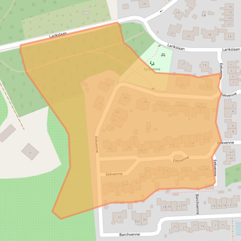 Kaart van postcodegebied 7244AM.