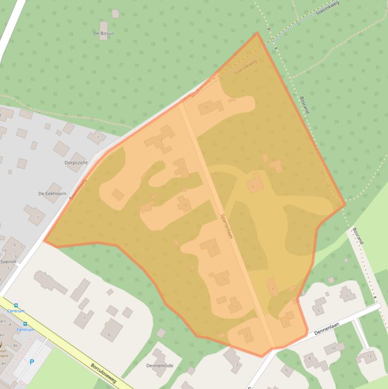 Kaart van postcodegebied 7244AN.