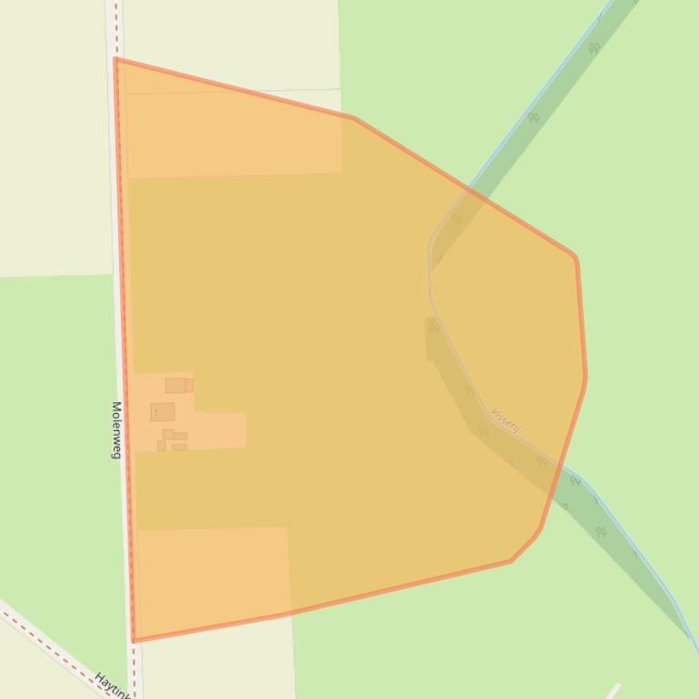 Kaart van postcodegebied 7244PB.