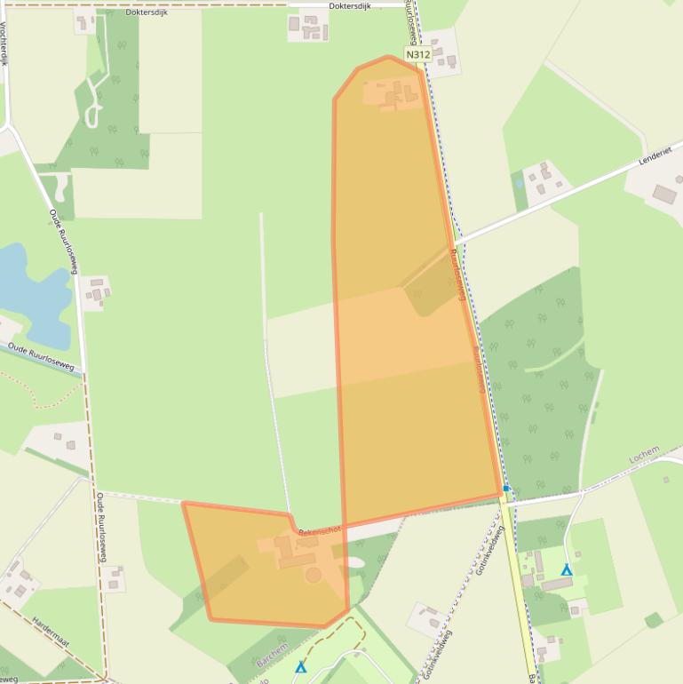 Kaart van postcodegebied 7244PD.