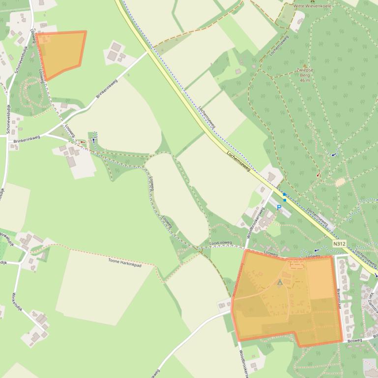 Kaart van postcodegebied 7244RC.