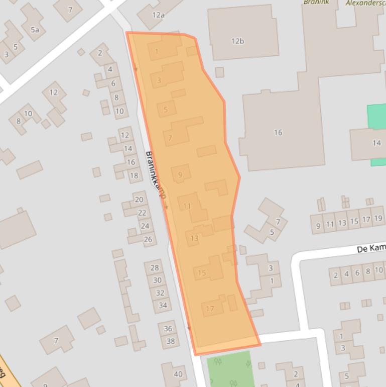 Kaart van postcodegebied 7245AD.