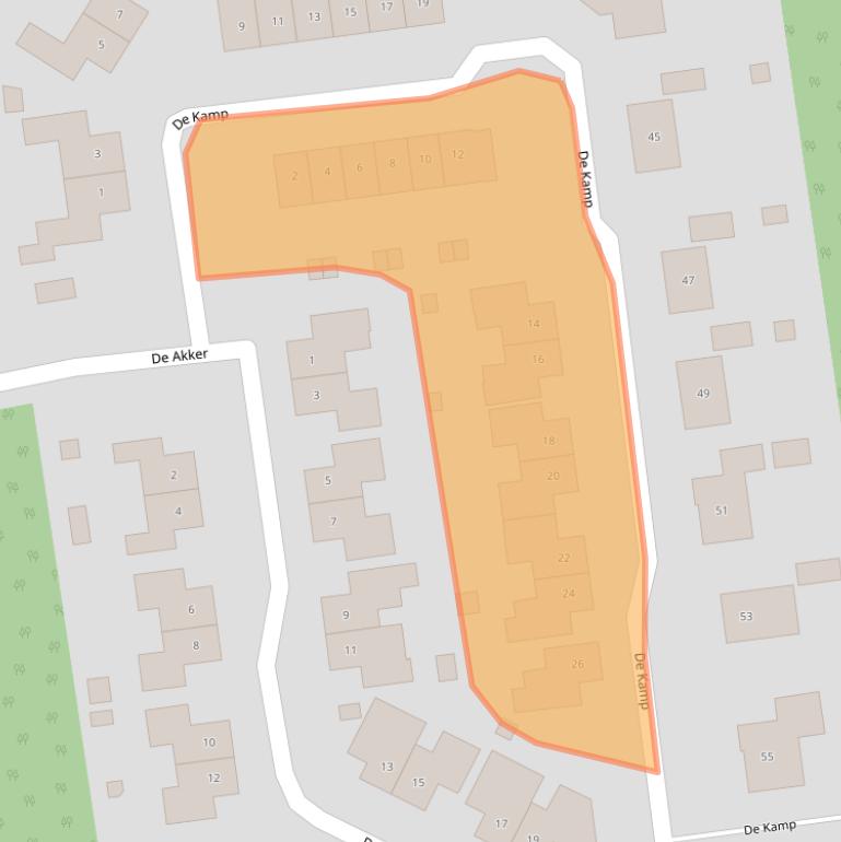 Kaart van postcodegebied 7245BP.