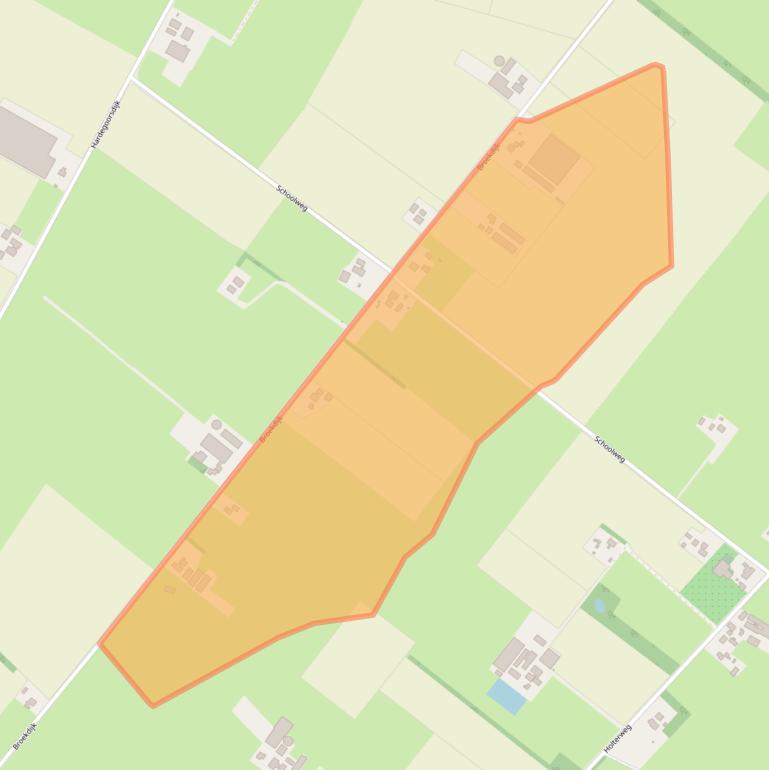 Kaart van postcodegebied 7245RP.