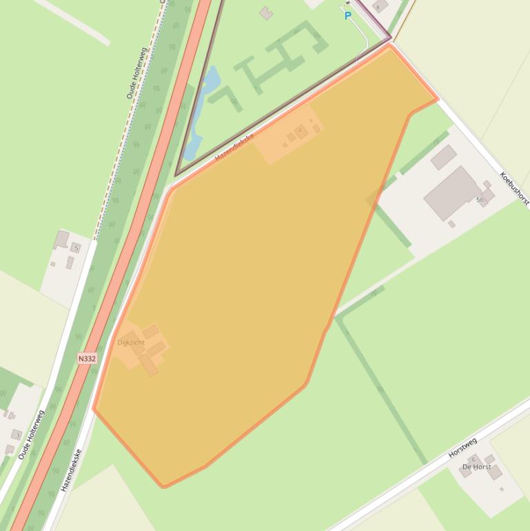 Kaart van postcodegebied 7245TA.