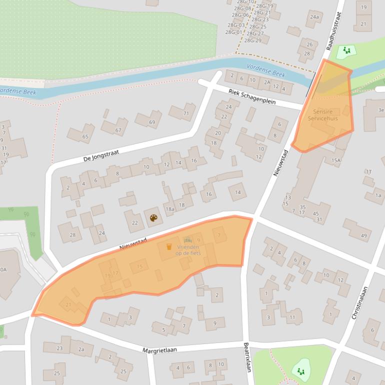 Kaart van postcodegebied 7251AD.