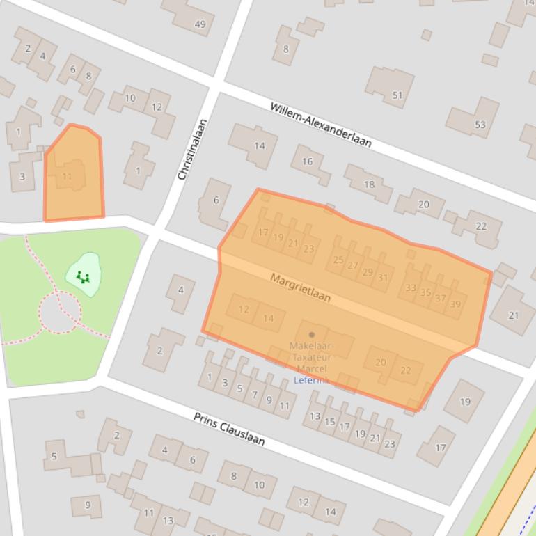 Kaart van postcodegebied 7251AV.