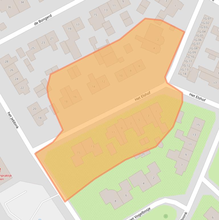 Kaart van postcodegebied 7251CB.