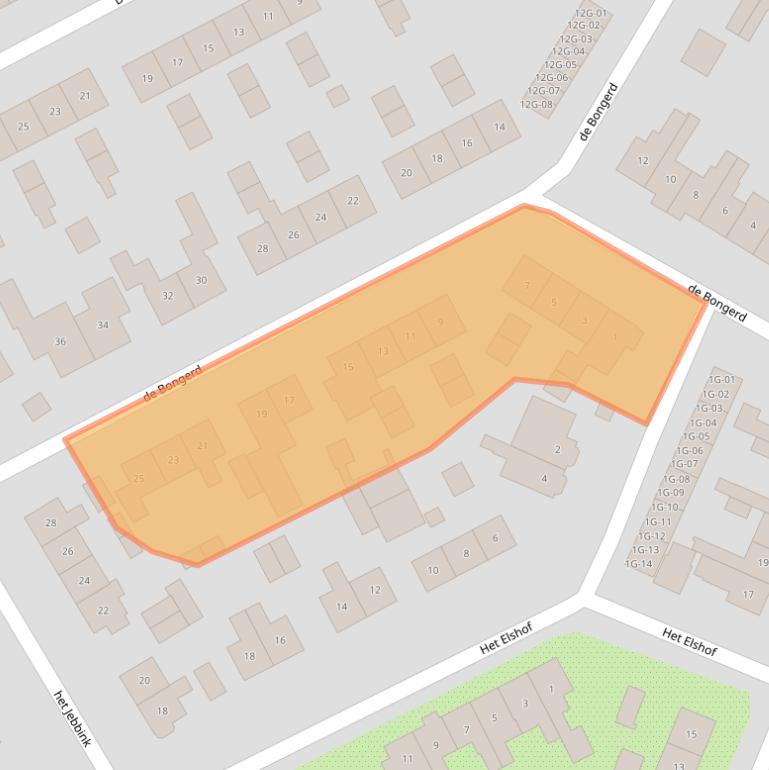 Kaart van postcodegebied 7251CC.
