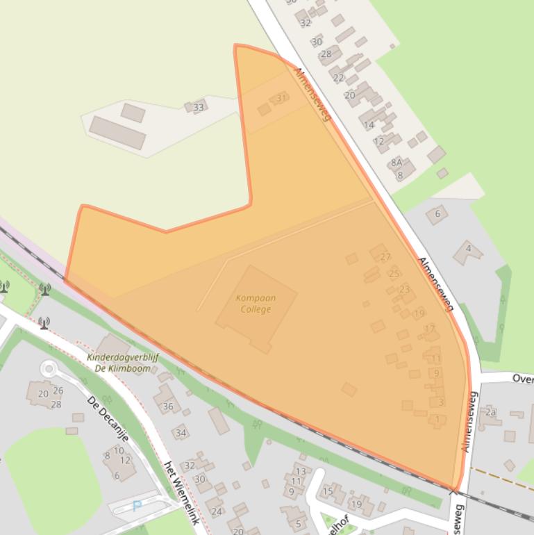 Kaart van postcodegebied 7251HM.