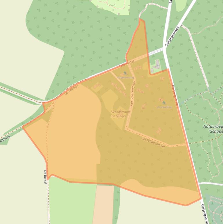 Kaart van postcodegebied 7251JK.