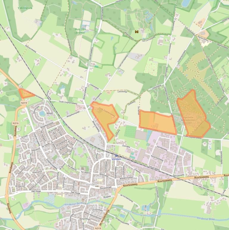 Kaart van postcodegebied 7251JP.