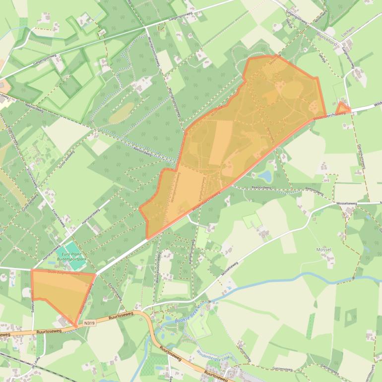 Kaart van postcodegebied 7251KB.