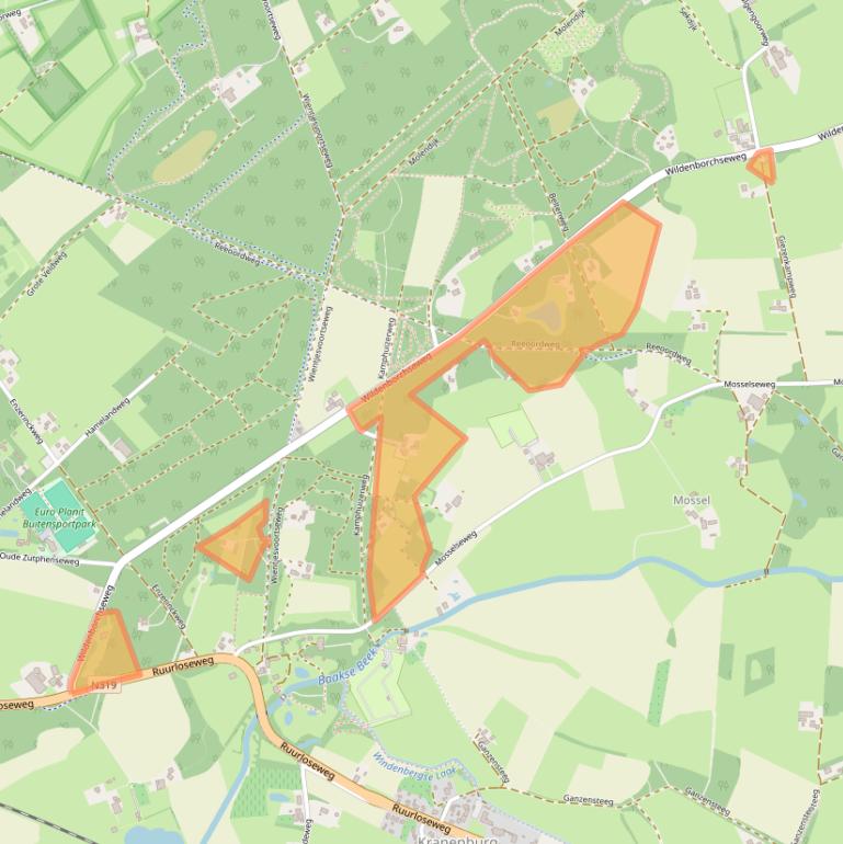 Kaart van postcodegebied 7251KC.