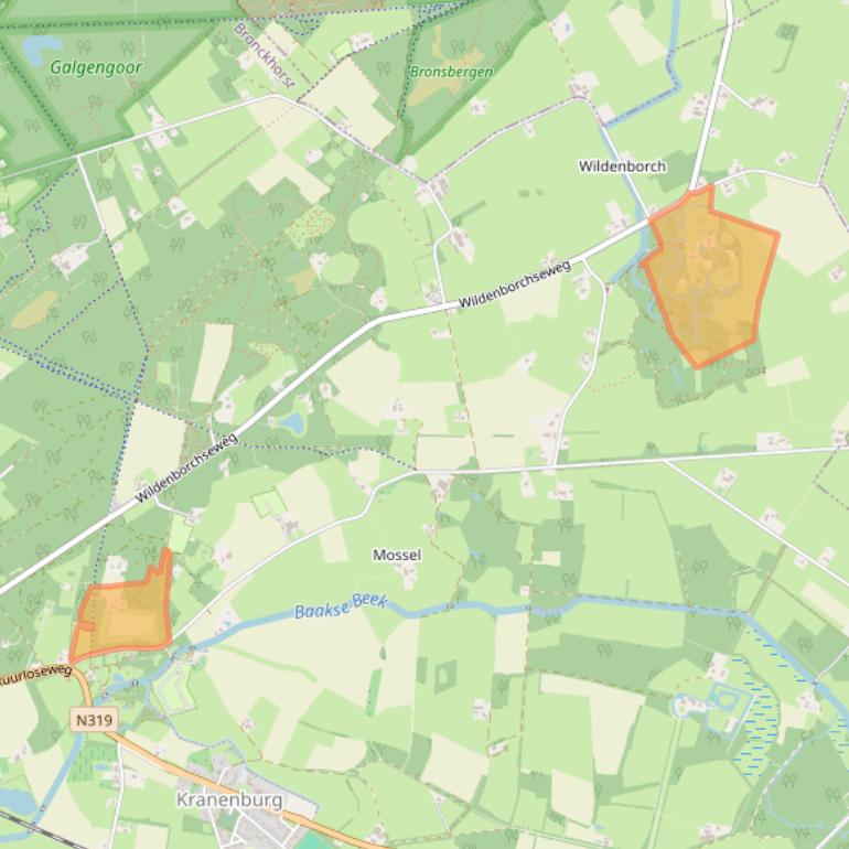 Kaart van postcodegebied 7251KG.