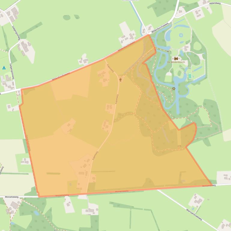 Kaart van postcodegebied 7251KM.