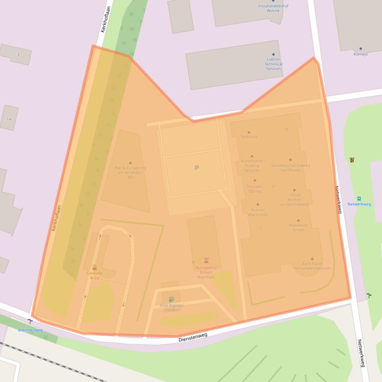 Kaart van postcodegebied 7251KP.