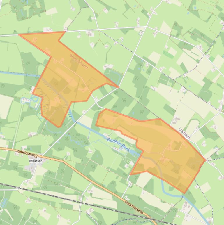 Kaart van postcodegebied 7251LG.