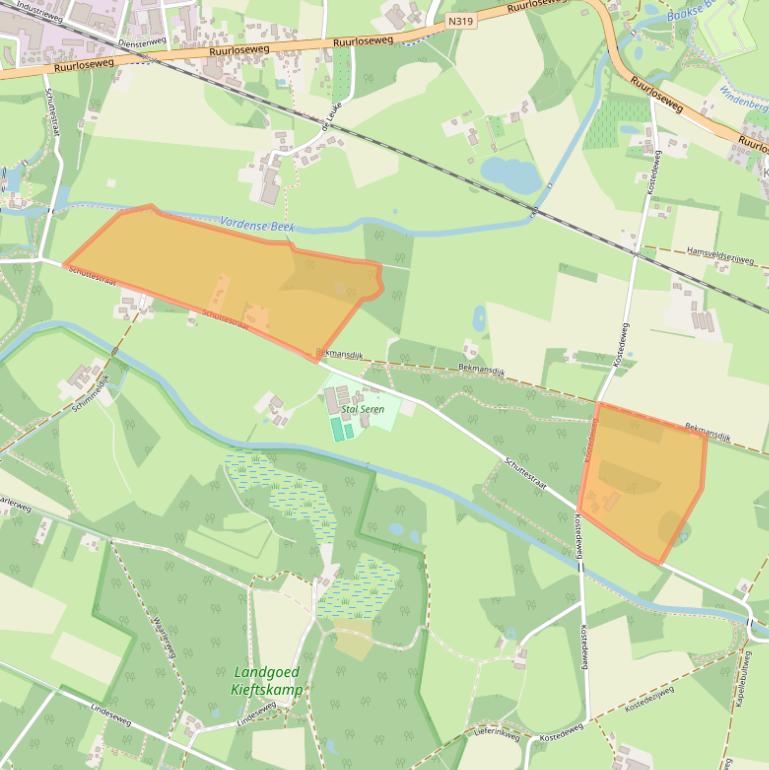 Kaart van postcodegebied 7251MG.