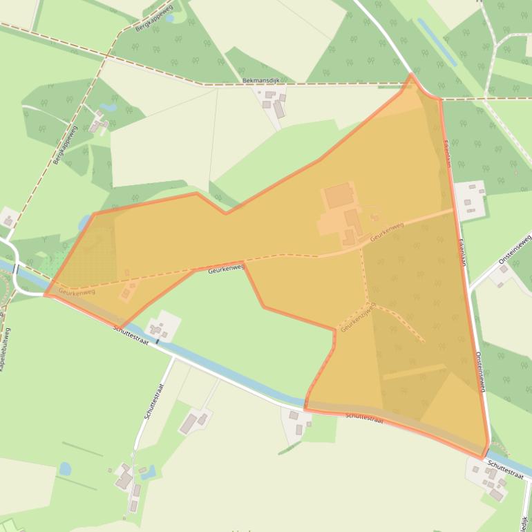 Kaart van postcodegebied 7251MN.