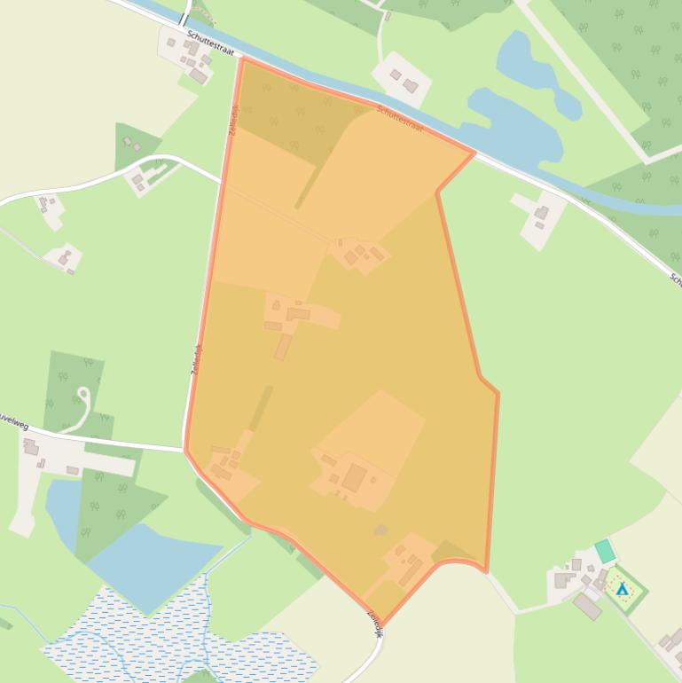 Kaart van postcodegebied 7251NB.