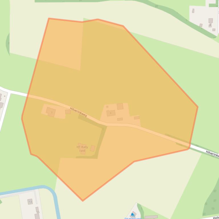 Kaart van postcodegebied 7251PH.