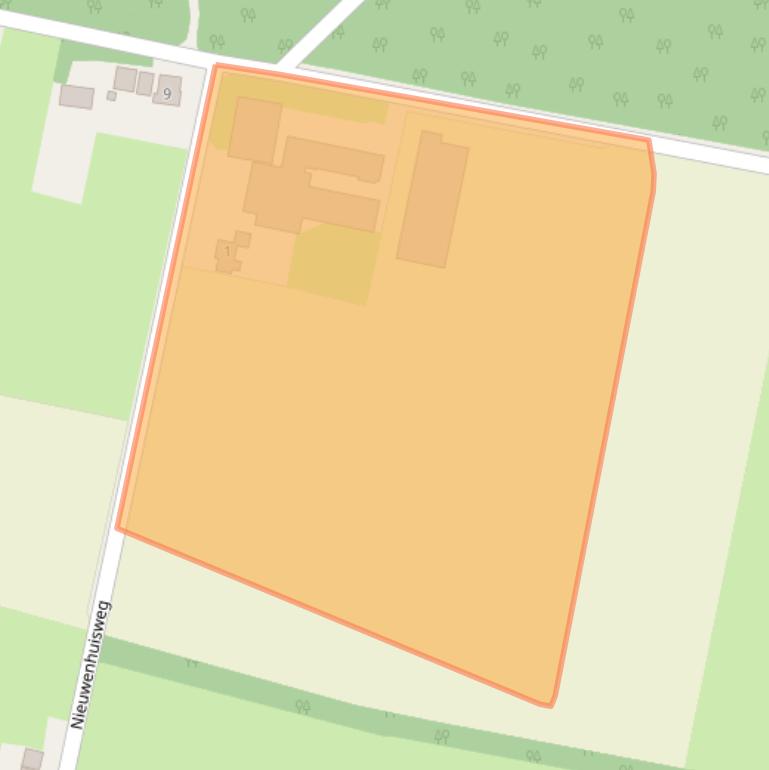 Kaart van postcodegebied 7251PS.