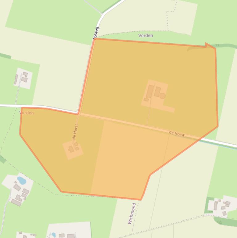 Kaart van postcodegebied 7251PT.