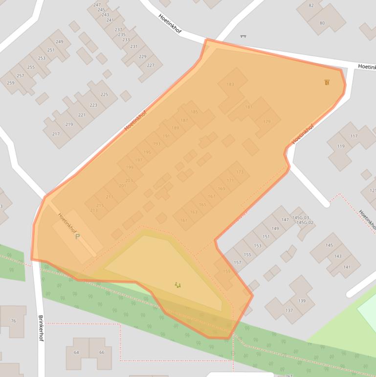 Kaart van postcodegebied 7251WH.