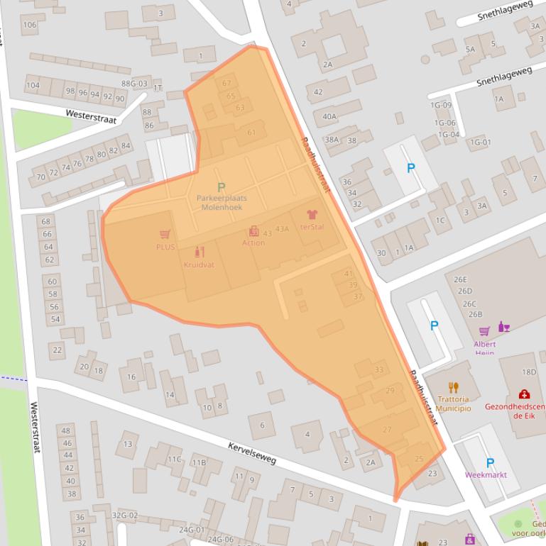 Kaart van postcodegebied 7255BL.