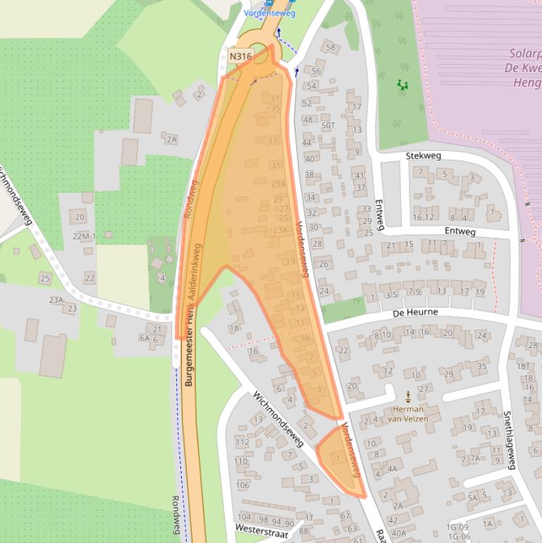 Kaart van postcodegebied 7255BV.