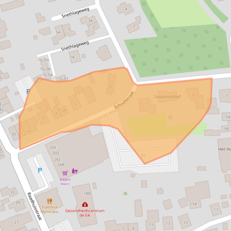 Kaart van postcodegebied 7255CD.